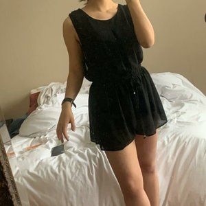 Ensemble black romper